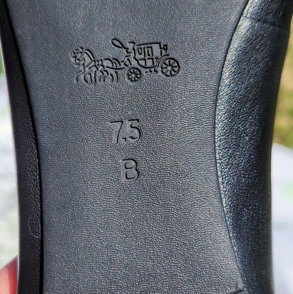 COACH Flats sz. 7.5 - Picture 3 of 7